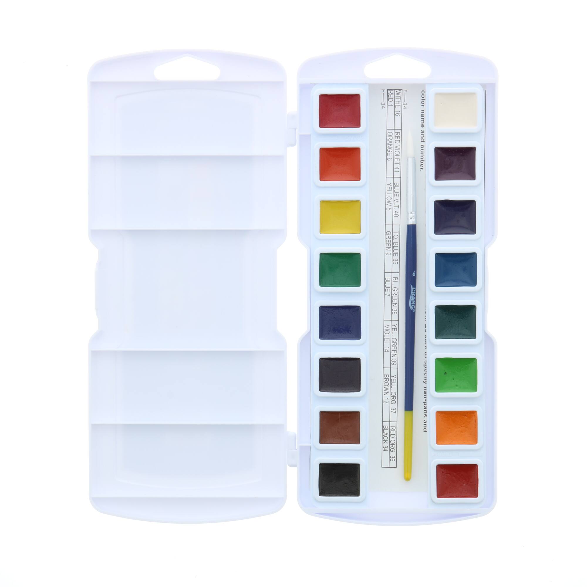Prang® Watercolor Half Pan Set